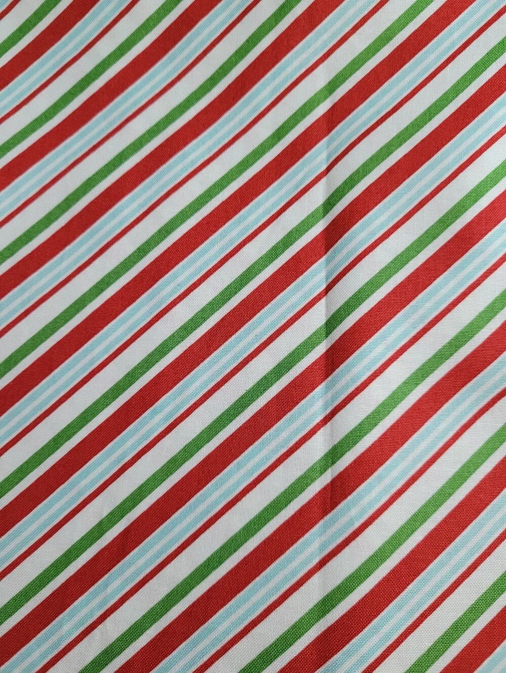Peppermint Stripe Sewing Fabric Renee Nanneman Andover Fabrics (1019)